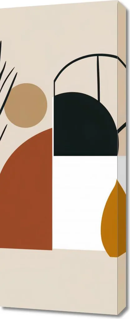 Toile décorative La nature s'épanouit - Tableau moderne 40x100 cm zen