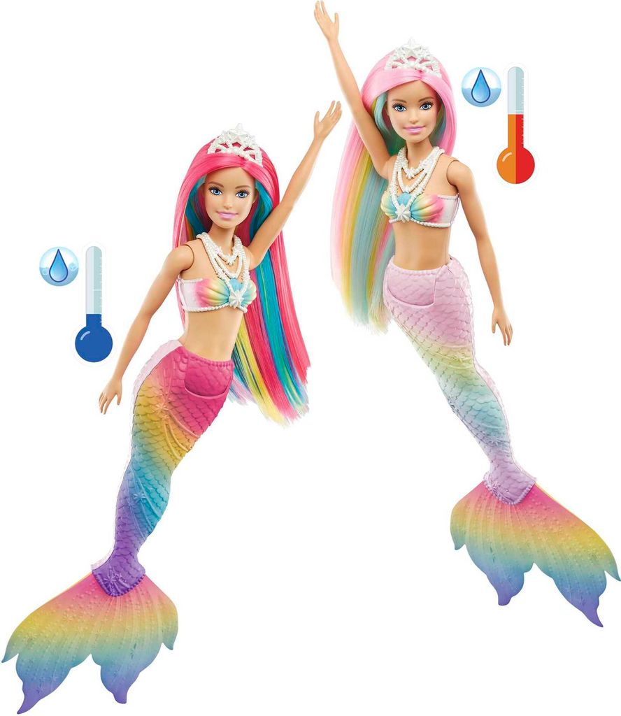 Barbie Dreamtopia. Syrenka tęczowa przemiana Zdjęcie produktu 3
