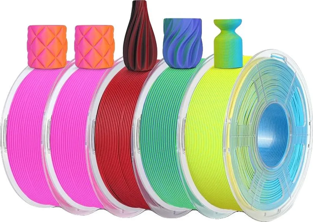 filamento per stampante 3D, superficie liscia e opaca, nessun intasamento, PLAYG-DC Mix-3