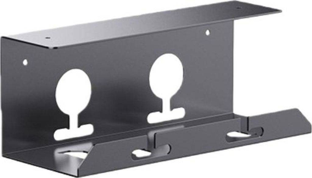 INF Schwarz Klebe Kabel Organizer, Kein Bohren, Kohlenstoffstahl, 1 Stück S