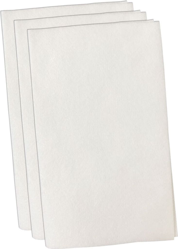3x Universal Staubsauger-Filter | zuschneidbar geeignet Für Salco, Singer, Serd, Standard, Saturn, Solfacyl, Siemens, Supportplus, Salton, Siplec,...