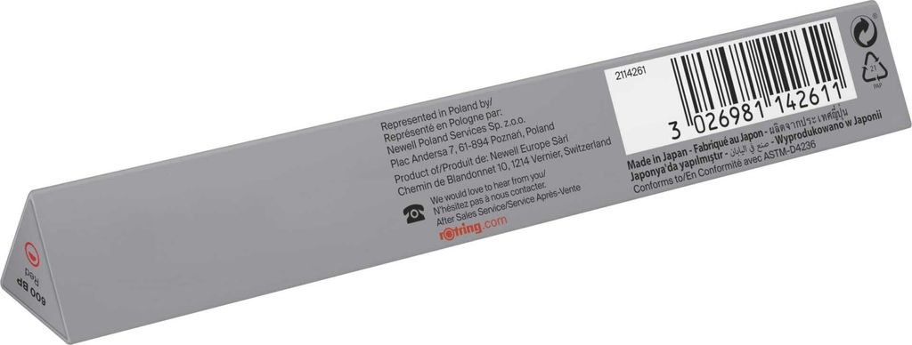 rotring 600 biros červená metalíza Obrázek produktu 