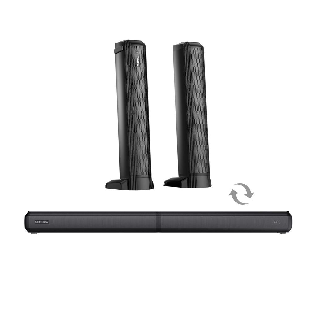 Barra de sonido ULTIMEA de 2.2 canales, diseño 2 en 1 con Imagen del producto 