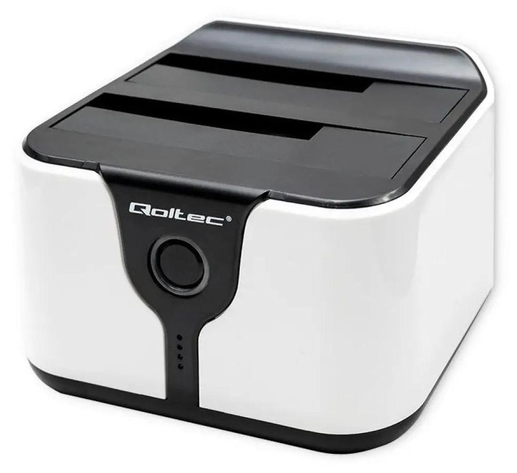 Qoltec 50309 HDD SSD 2.5 3.5 docking station | SATA III | Image du produit 