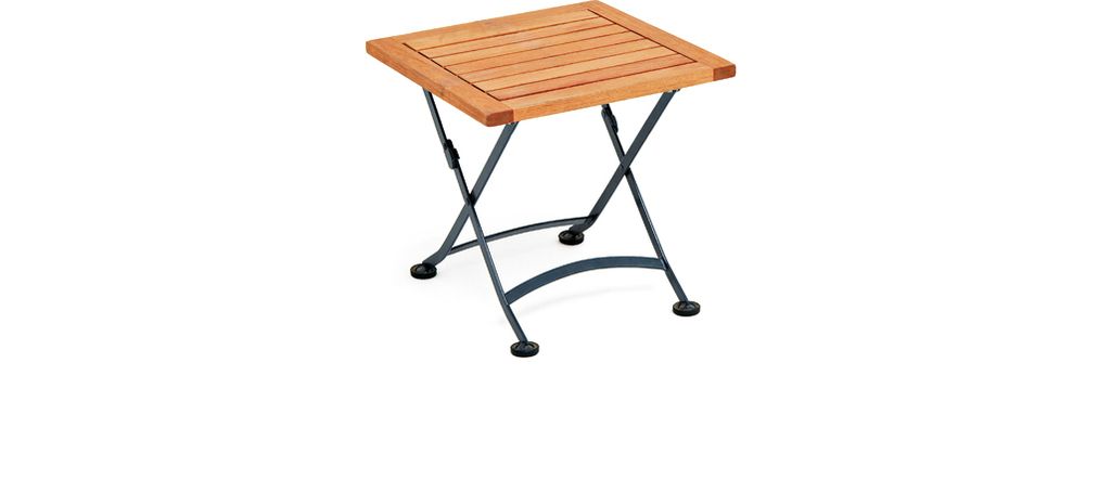Merxx Klapphocker "Schlossgarten" - Flachstahl mit Produktbild 