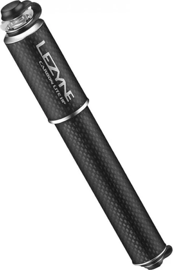 Mini Pompe Lezyne Carbon Drive Lite HP Noire Haute Pression Vélo Route