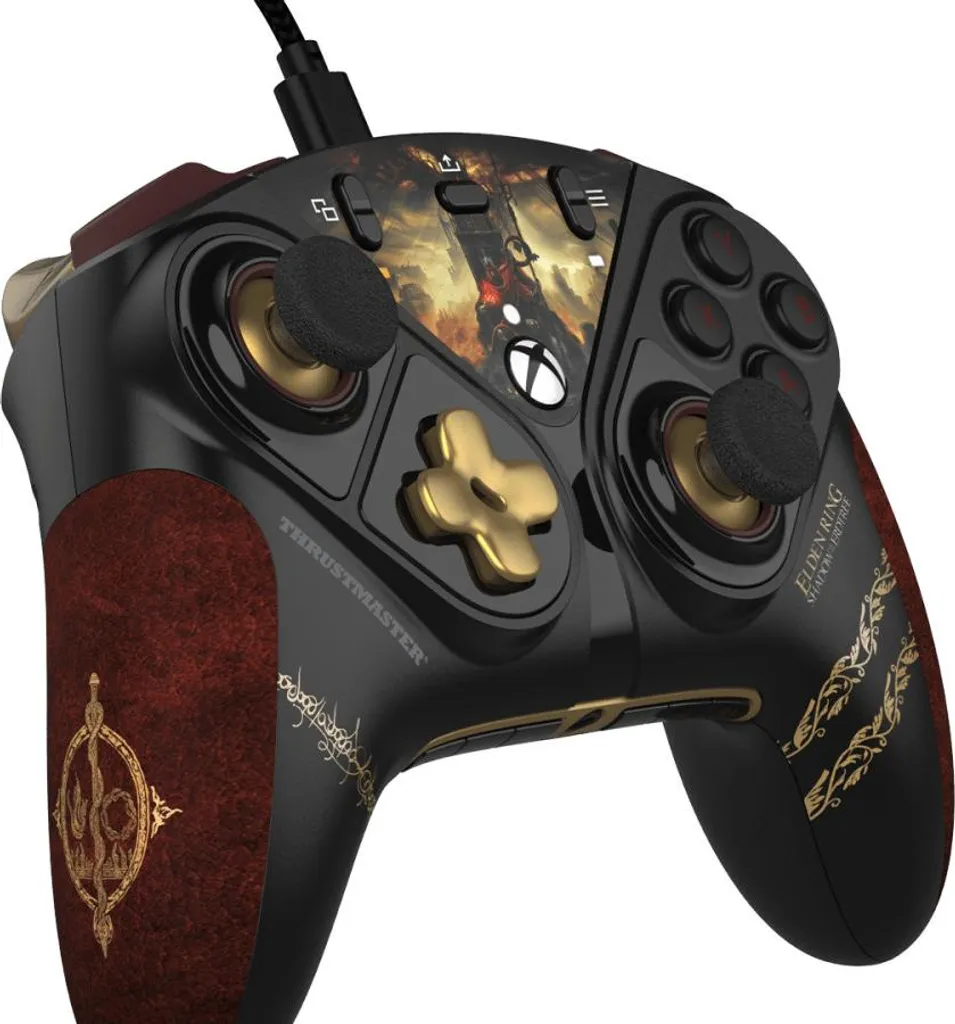 Manette Thrustmaster ESWAP X2 avec Switches Mécaniques et Design Or PC