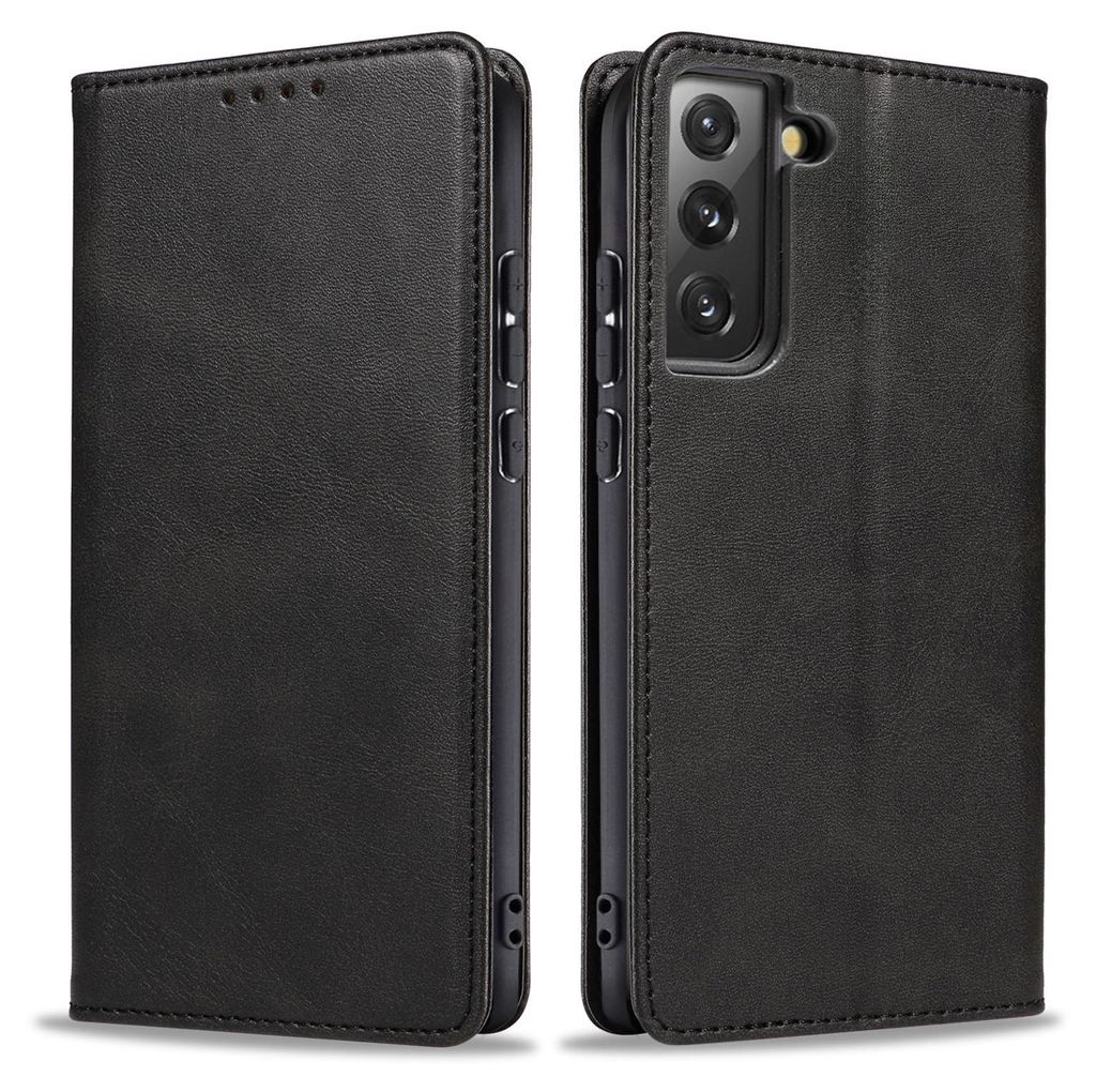 Handyhülle für Samsung Galaxy S21 5G Kunstleder Flip Cover Produktbild 