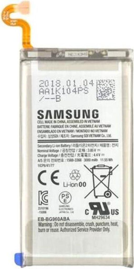 Samsung Galaxy S9 G960F Battery Pack Battery GH82-15963A / Obrázok produktu 