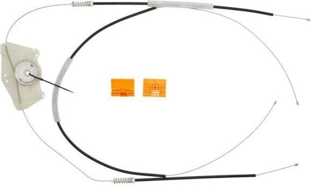 BLIC Fensterheber-Reparatursatz 6205-01-037802P Vorne Rechts für VW Touareg (7LA, 7L6, 7L7) elektrisch