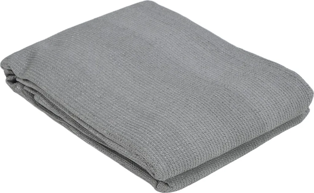 Brise-vue Anti-UV Gris Clair en HDPE Robuste pour Barrière et Balconnet