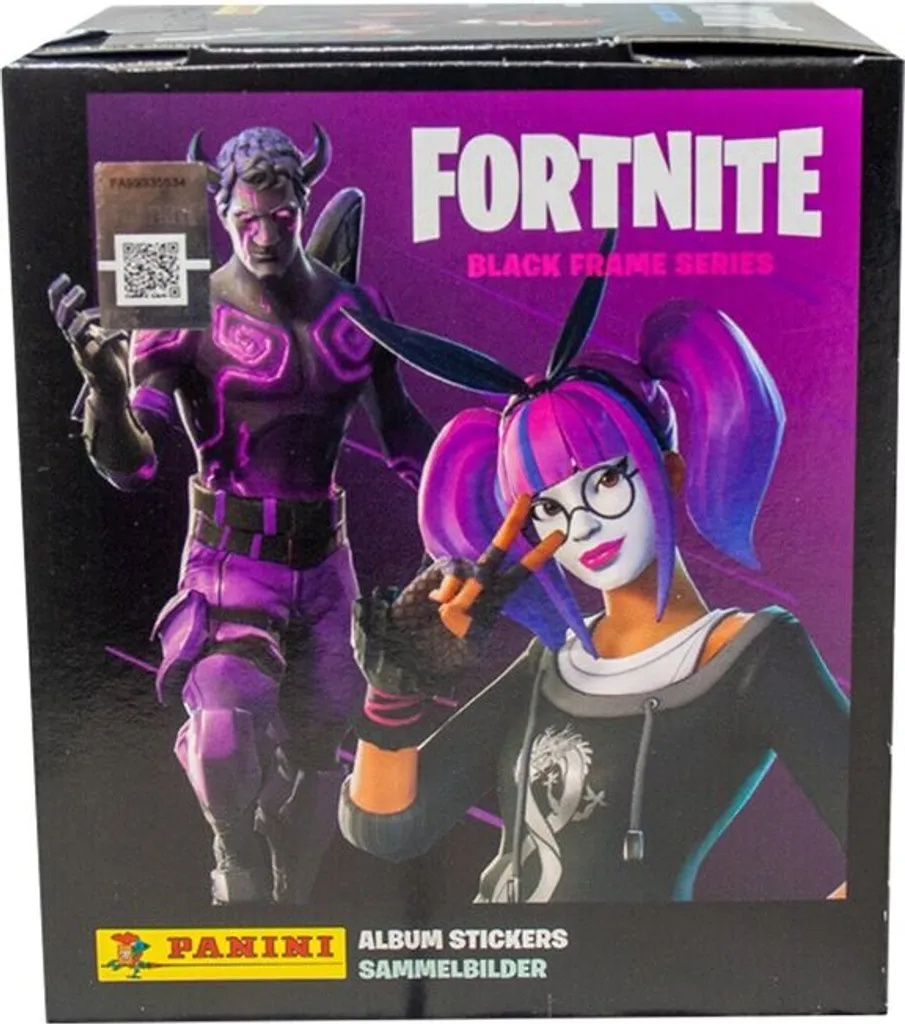 Finissez votre Album Fortnite 2 Cadre Noir avec ce Pack de 50 Sachets
