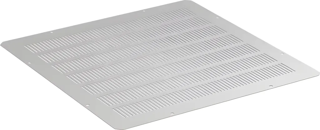 Module EFB PRO-MOD02A.GR avec perforation ouverture A gris RAL7035