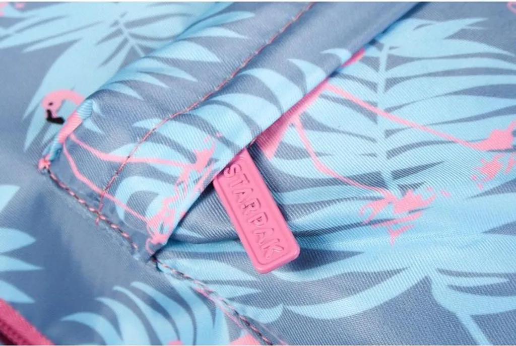 Sac à dos scolaire Stk Flamingos motif flamants roses pour enfants