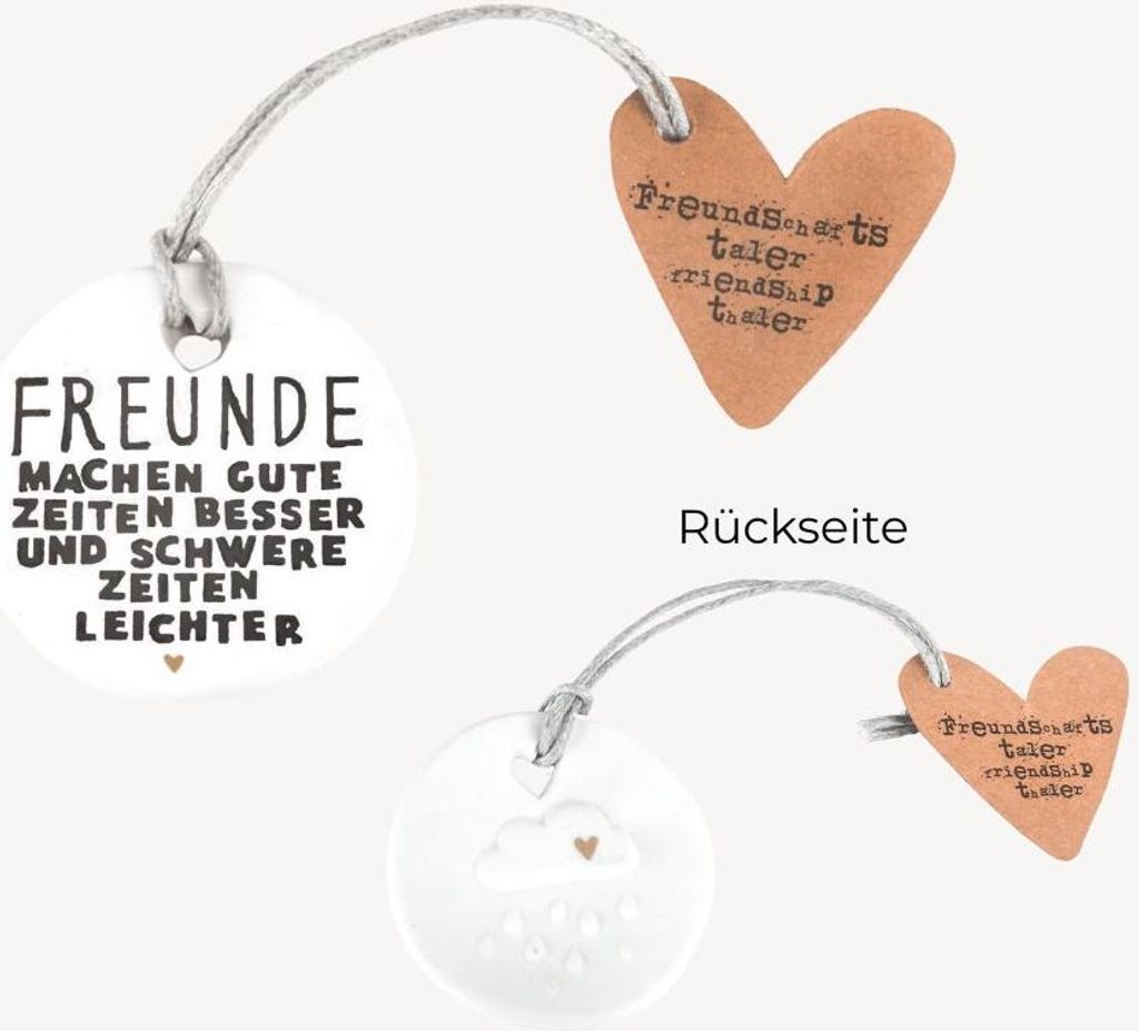 Freundschaftstaler "Freunde machen gute Zeiten besser" Produktbild 