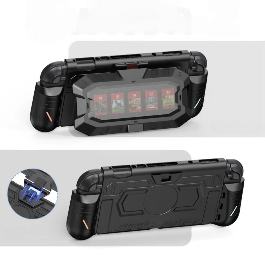 Protection Switch 2 Noir INF Mecha Idéale pour Jouer en Mode Table