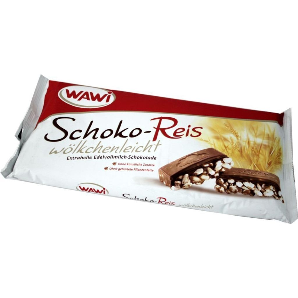 WAWI čokoládová ryžová tyčinka v mliečnej čokoláde 200g Obrázok produktu 