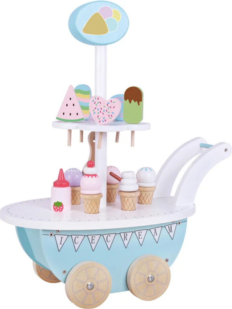 Glacière en bois pour dinette enfant Sweet&Frosty 4iQ : jeux plein air