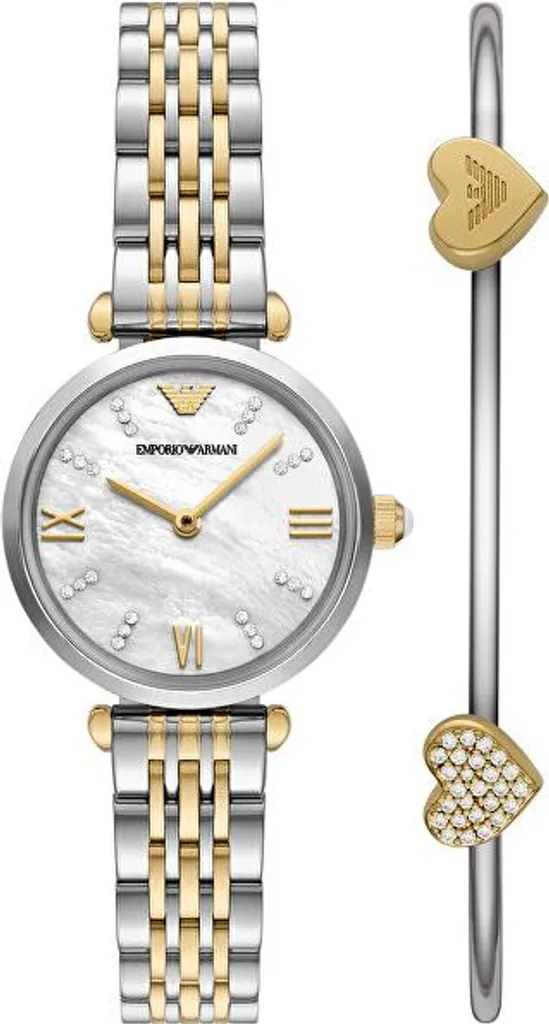 Parure Montre Business AR80078SET pour Homme Actif et Élégant