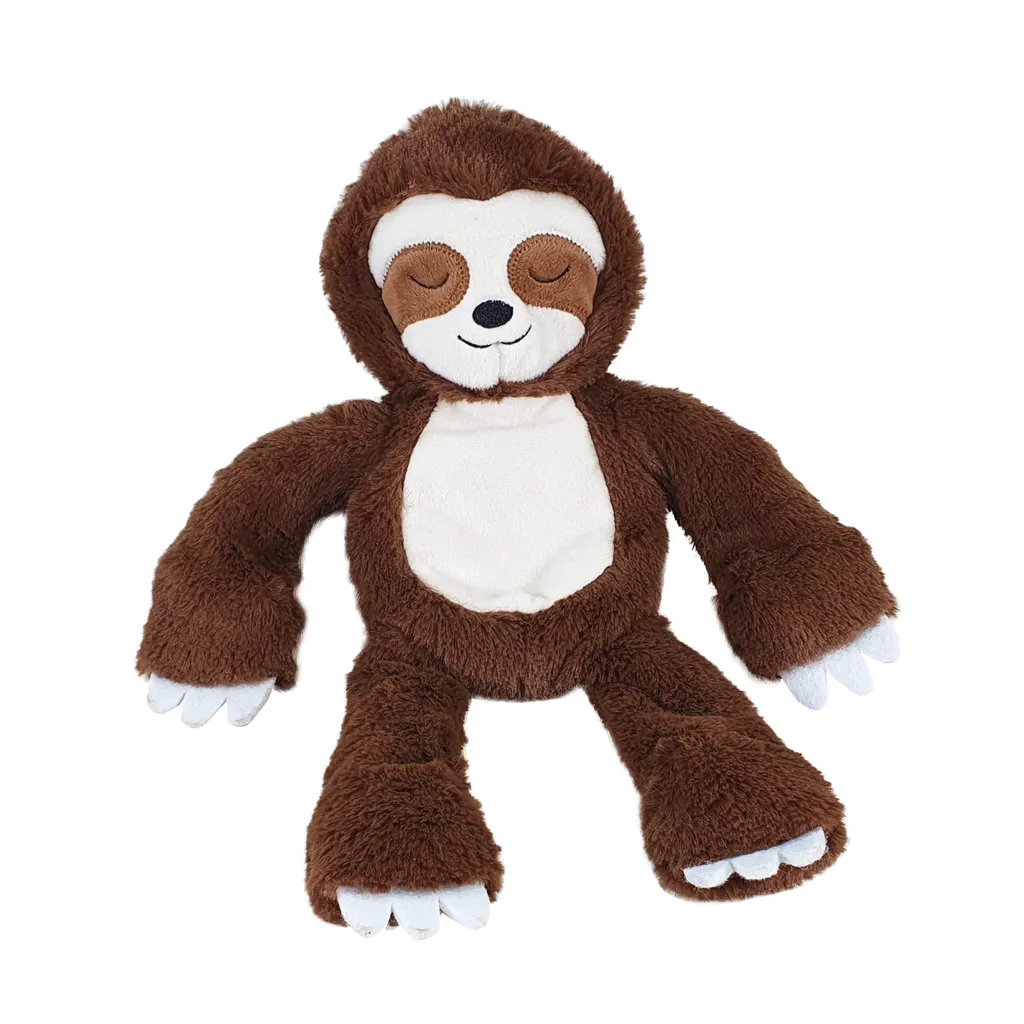 Jouet pour Chien Paresseux en Peluche Douce avec Corde Intérieure 34cm