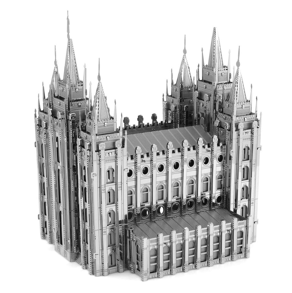 METAL EARTH 3D-Puzzle-Tempel in Salt Lake City (ICONX)