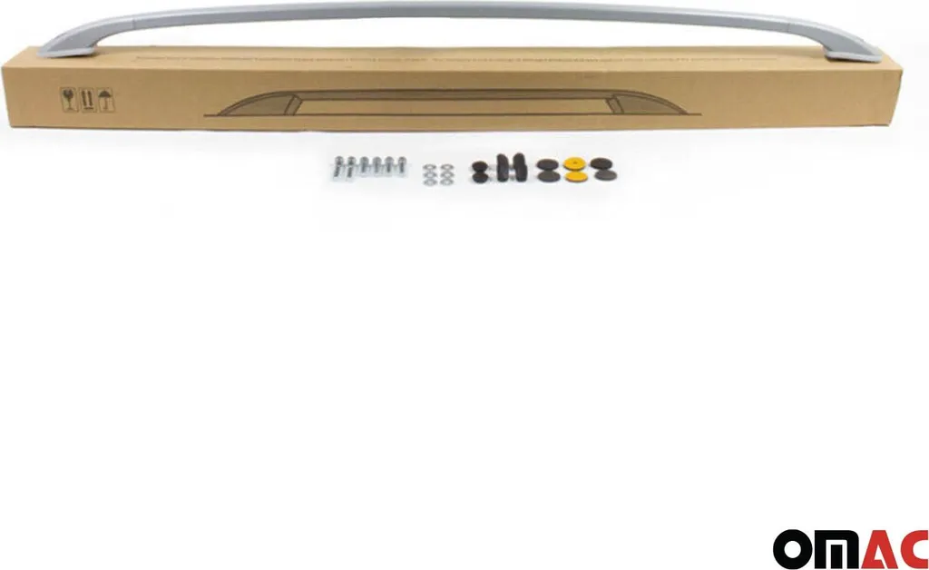 Barre Portapacchi Ford Kuga 2012-2019 Argento Alluminio - Portata 75kg - 6