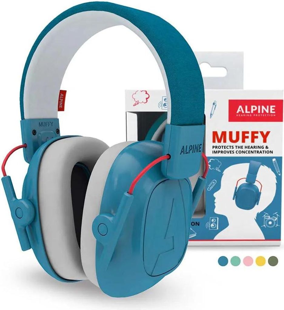Alpine Muffy Kids Blauer Gehörschutz Produktbild 