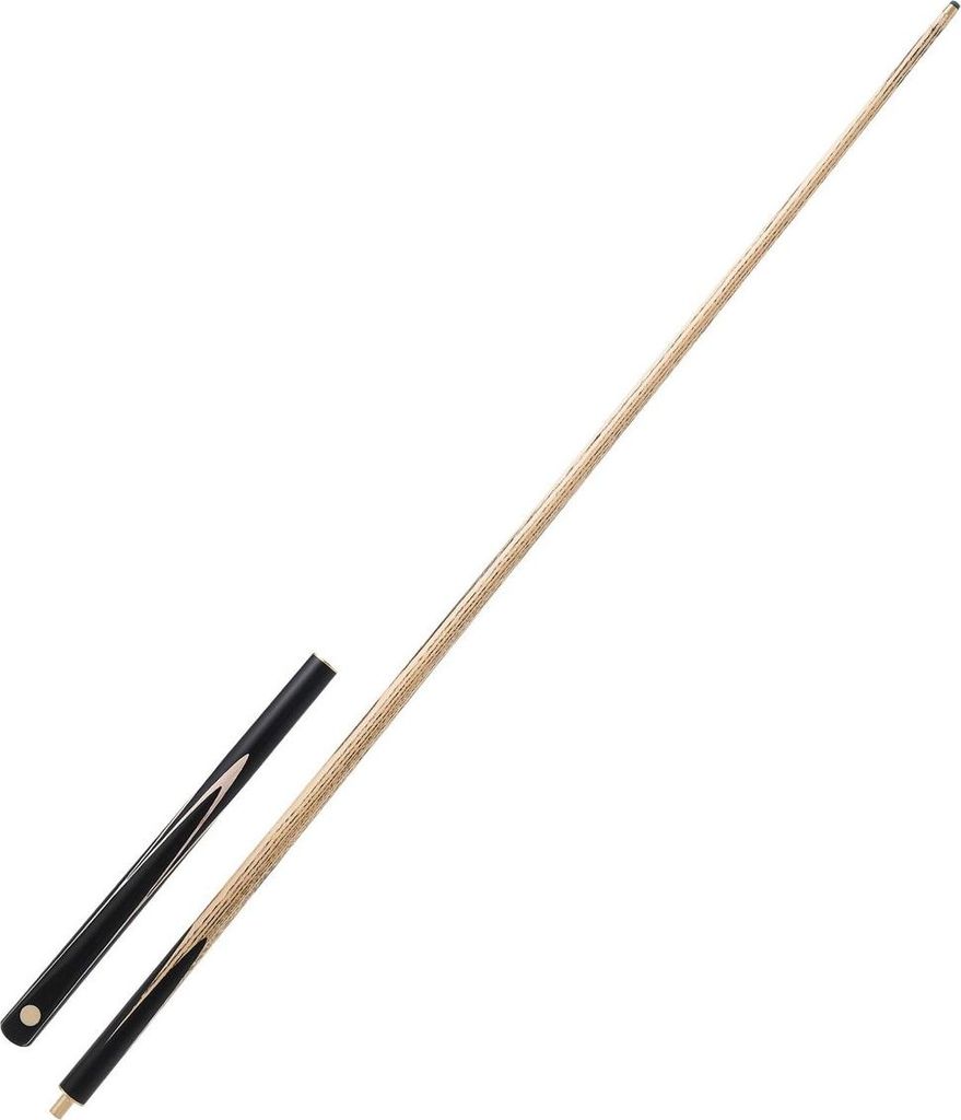 Billardqueue, 1447,8 mm, zerlegbarer Snookerqueue, Snookerqueues mit Verlängerungsstange und 9,7 mm Lederspitze, 538 g, Billardqueue für professi...