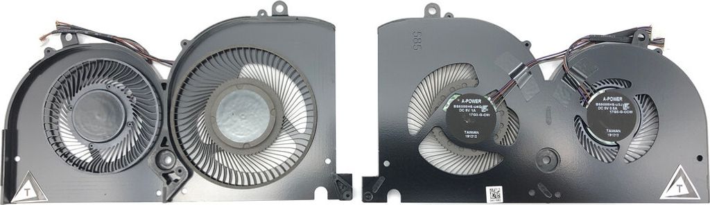 GPU Version FAN Lüfter Kühler kompatibel für MSI GS75 Titan 9SF-274, GS75 Titan 9SF-277