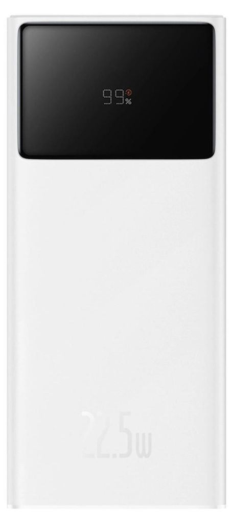 Powerbank mit Display und Kabel USB-C, 30000mAh, 22.5W, 2x Produktbild 