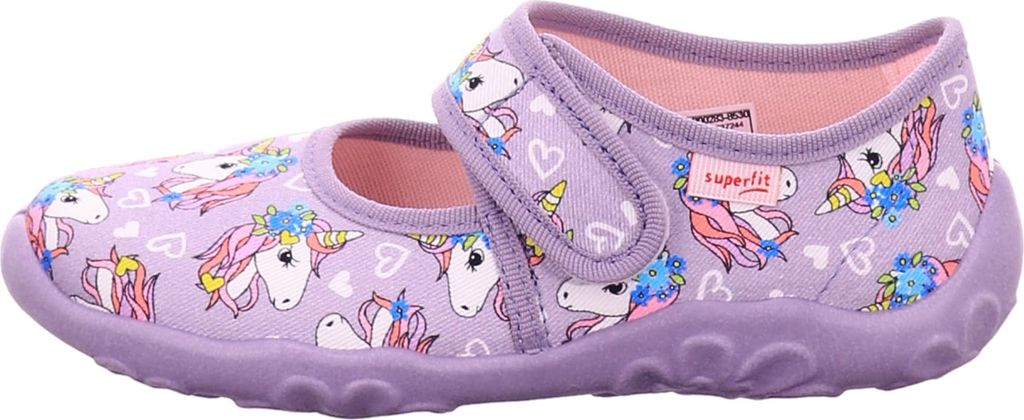 Superfit Kinder-Hausschuh Bonny Einhorn Lila-Mehrfarbig, Produktbild 8