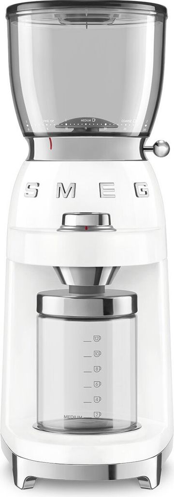 Smeg CGF01WHEU Kaffeemühle weiß Produktbild 