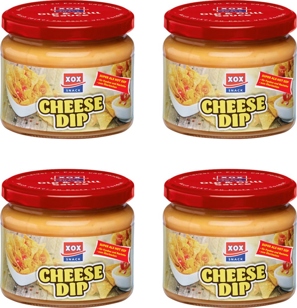 XOX Syrový dip krémovo pikantný s feferónkami 290g balenie Obrázok produktu 