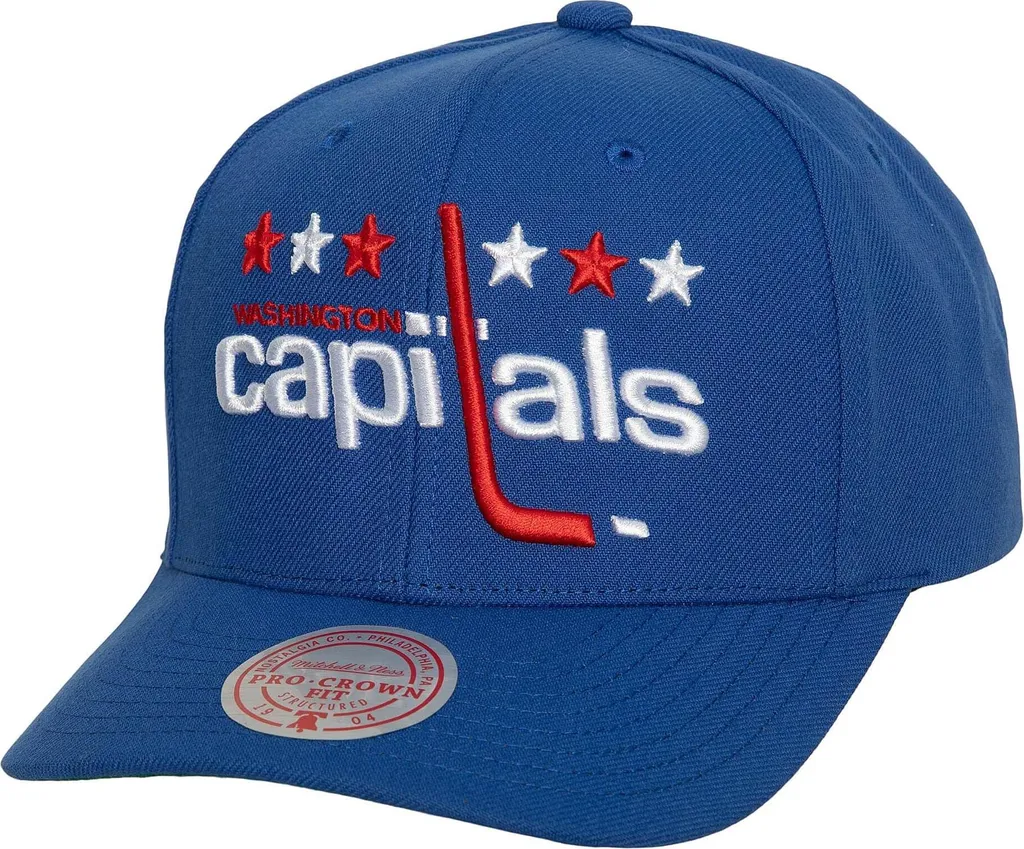 Casquette NHL Washington Capitals Snapback Ajustable pour Homme Navy