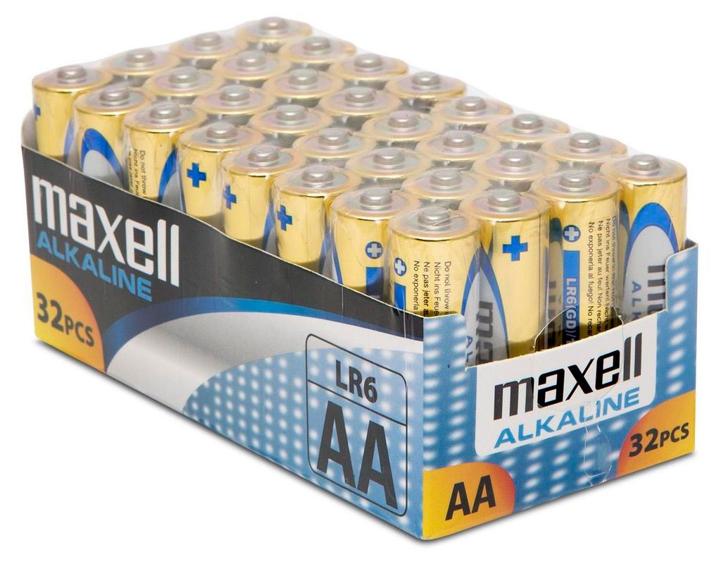 32x Batterietyp: AA - LR6 - Alkaline 32 Stück [18720S] Produktbild 