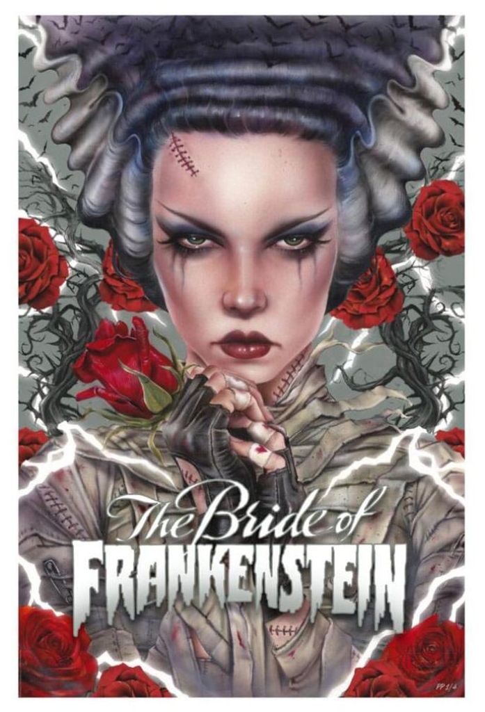 Frankensteins Braut Kunstdruck Bride Afterlife by Brian M. Viveros 61 x 41 cm - ungerahmt