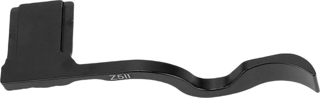 Daumengriff mit Blitzschuhabdeckung, passend für Nikon Z5II Z6III Z6II Z5 Z7 Kamera, Aluminium-Up-Rest-Handzubehör, Schwarz