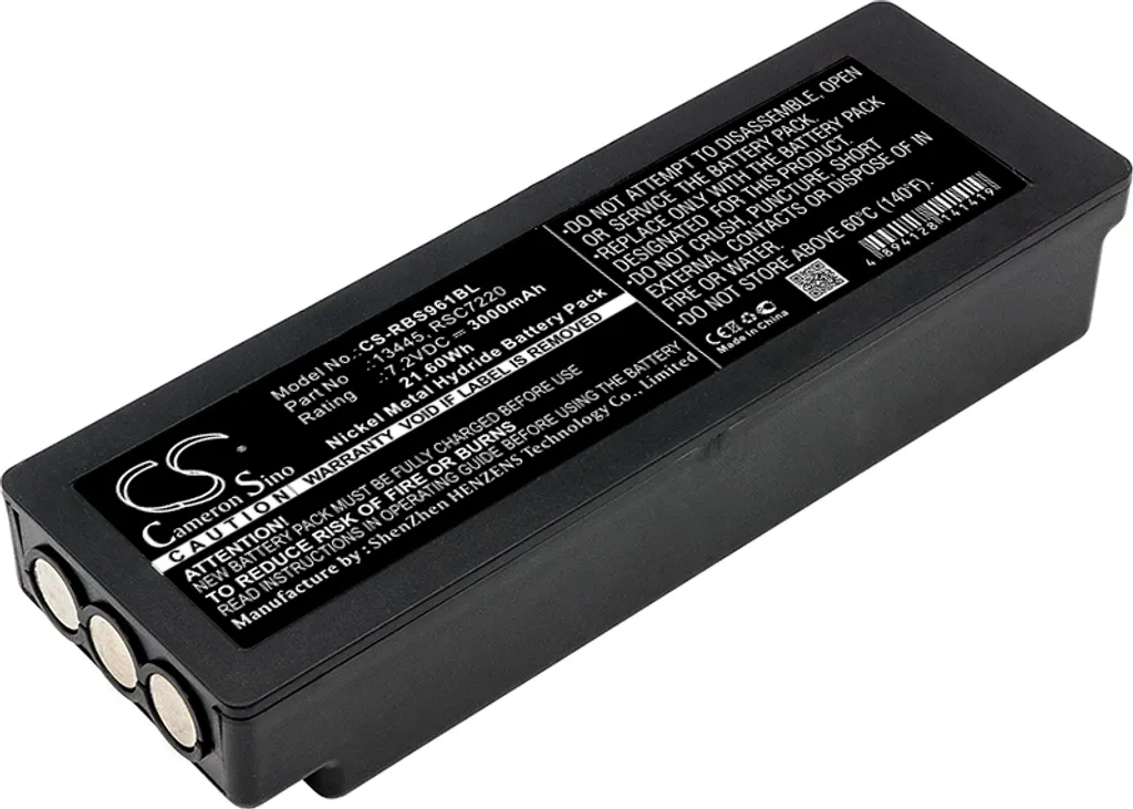 Batterie de rechange pour radiocommande Scanreco 960 et Palfinger 592
