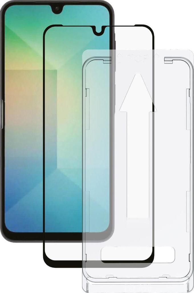 FullScreen Displayschutzglas für Samsung Galaxy A26 5G, Easy Applikator Installation (64488)