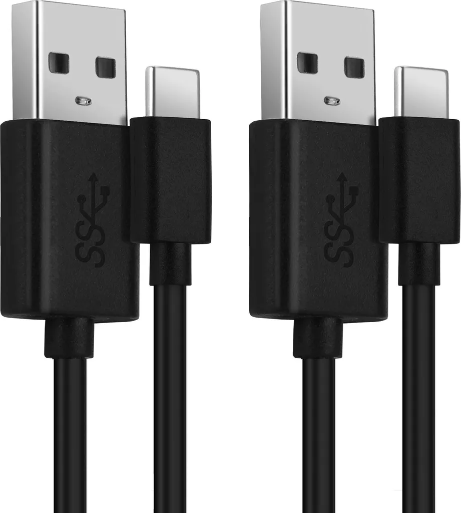 CELLONIC Cavo USB 1m Per GoPro Hero+ LCD E Hero 4 Session – Ricarica 1A E Trasferimento Dati – Nero