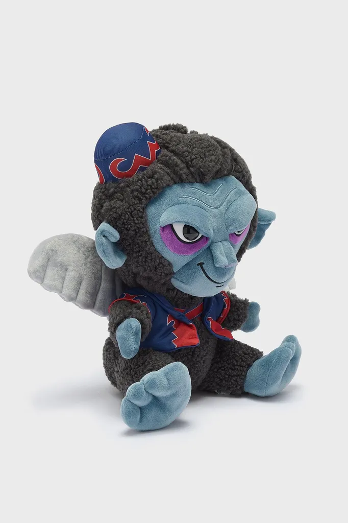 Peluche Winged Monkey KILLSTAR Kreeptures Démon Gothique Noir 30cm - 2