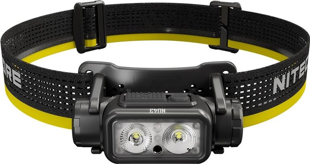 Nitecore NU43 Nero, torcia LED gialla con archetto Immagine del prodotto 