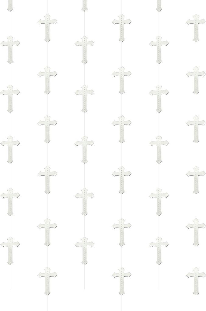 Oblique Unique Kreuz Girlande Banner  - 15 Kreuze - Produktbild 