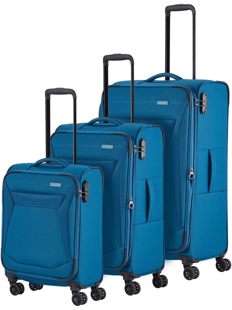 Travelite CHIOS 4w L/M/S Trolley Set Petrol 080040-22 Produktbild 
