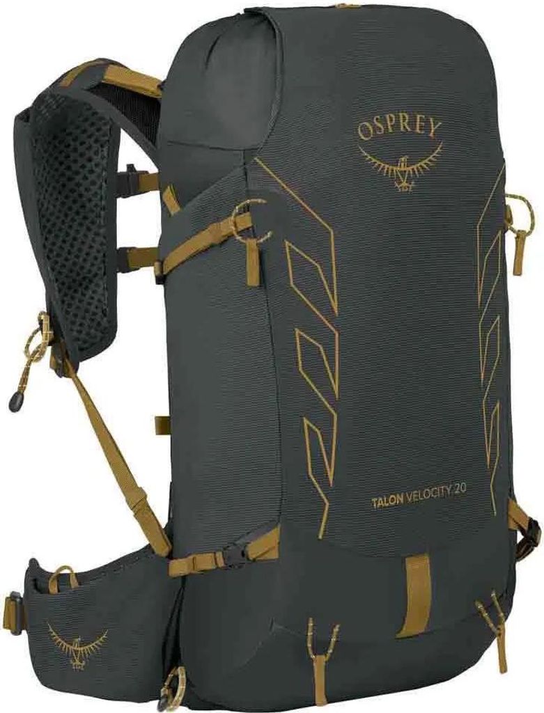 Osprey Talon Velocity 20 Dark Charcoal/Tumbleweed Yellow S/M Outdoor-Rucksack