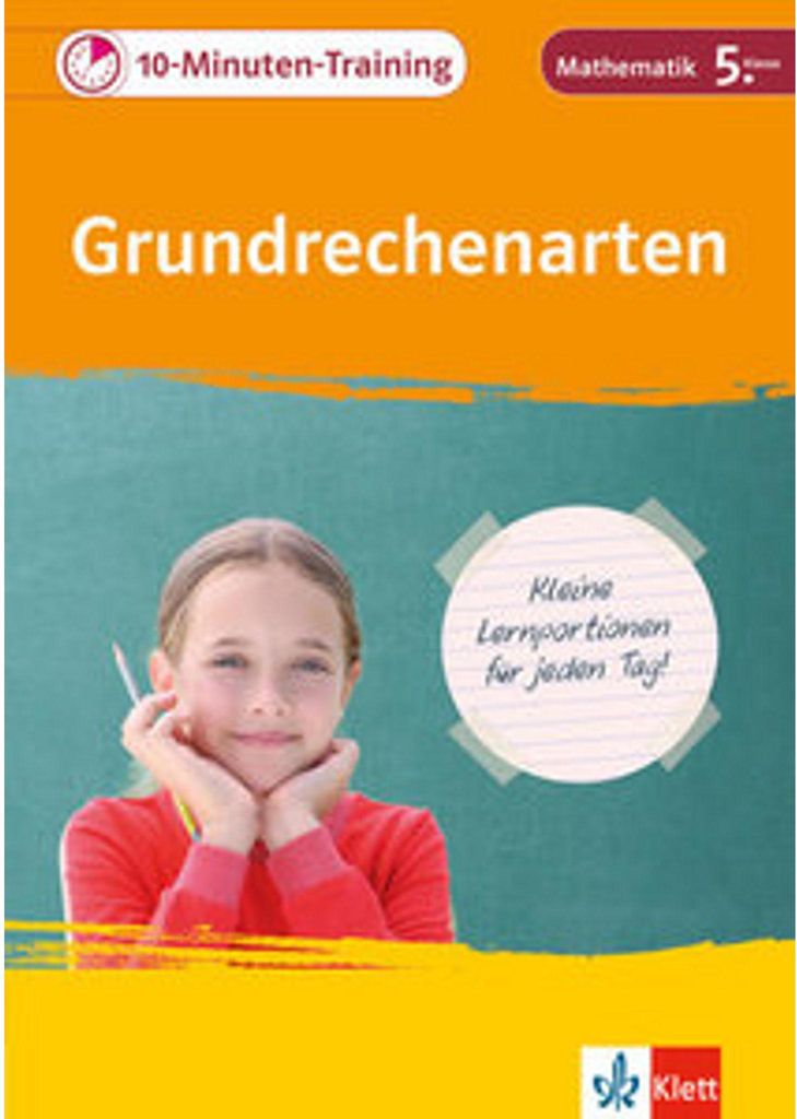 10-Minuten-Training Grundrechenarten. Mathematik 5. Klasse Image du produit 