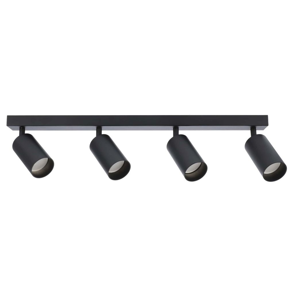 MALGA 4 Černý pásek pro povrchovou montáž 4xGU10 černý Obrázek produktu 