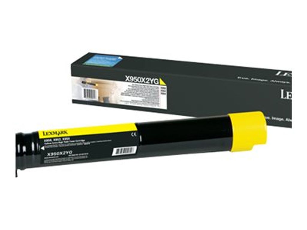 LEXMARK Toner gelb X95x 24000 Seiten