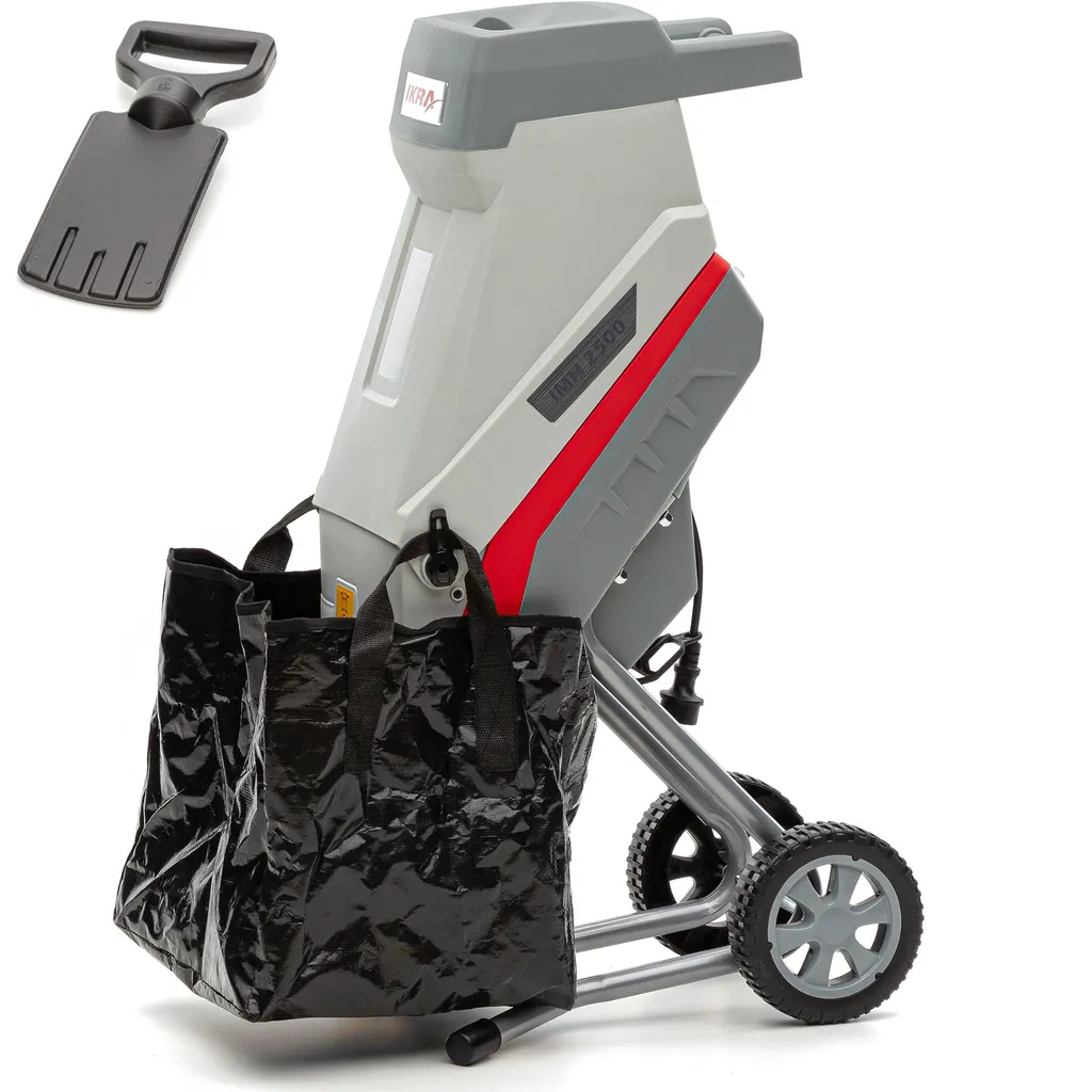 Broyeur IKRA IMH 2500 W couteaux réversibles et coupe branches 45 mm