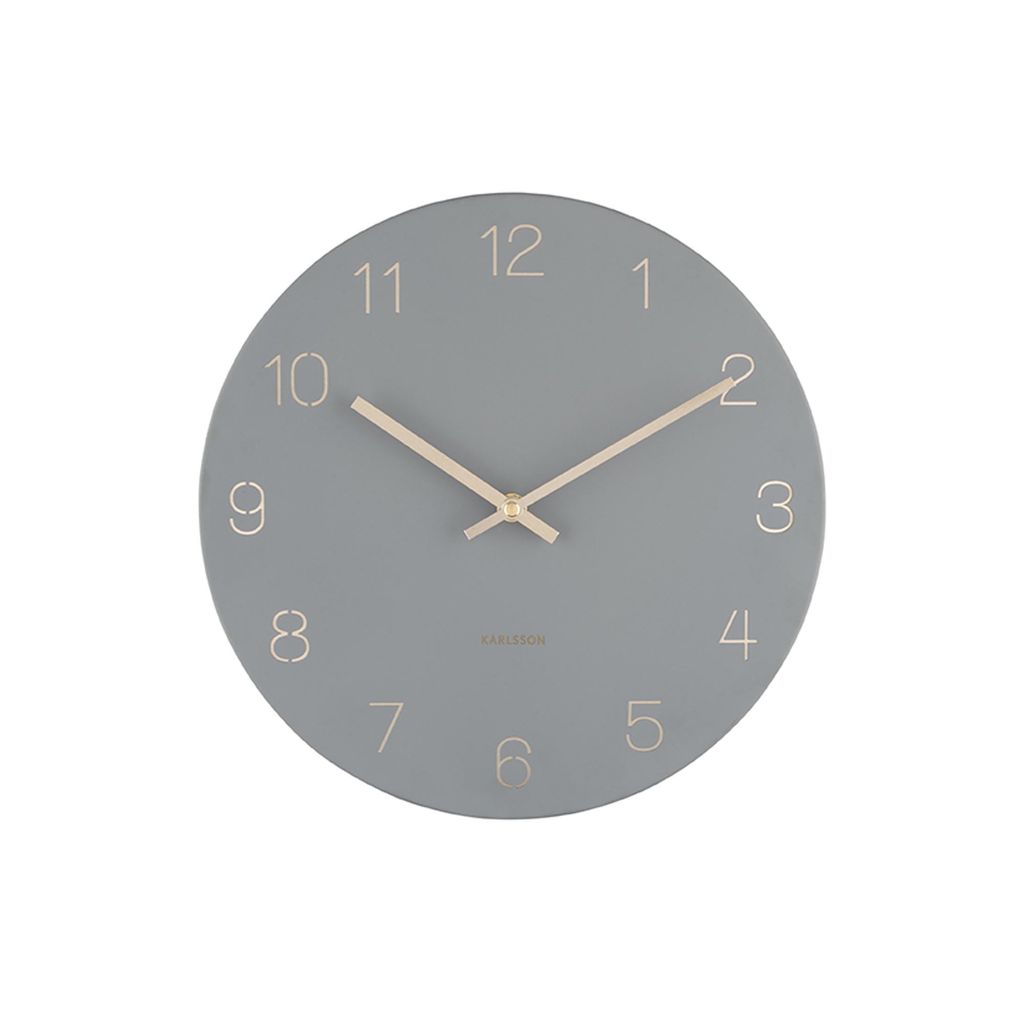 Orologio da parete di design 5788GY Karlsson 30 cm Immagine del prodotto 